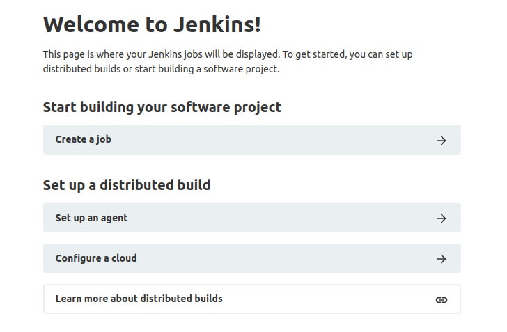 jenkins create a job