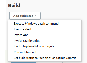 jenkins select built execute shell
