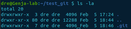 git init client empty